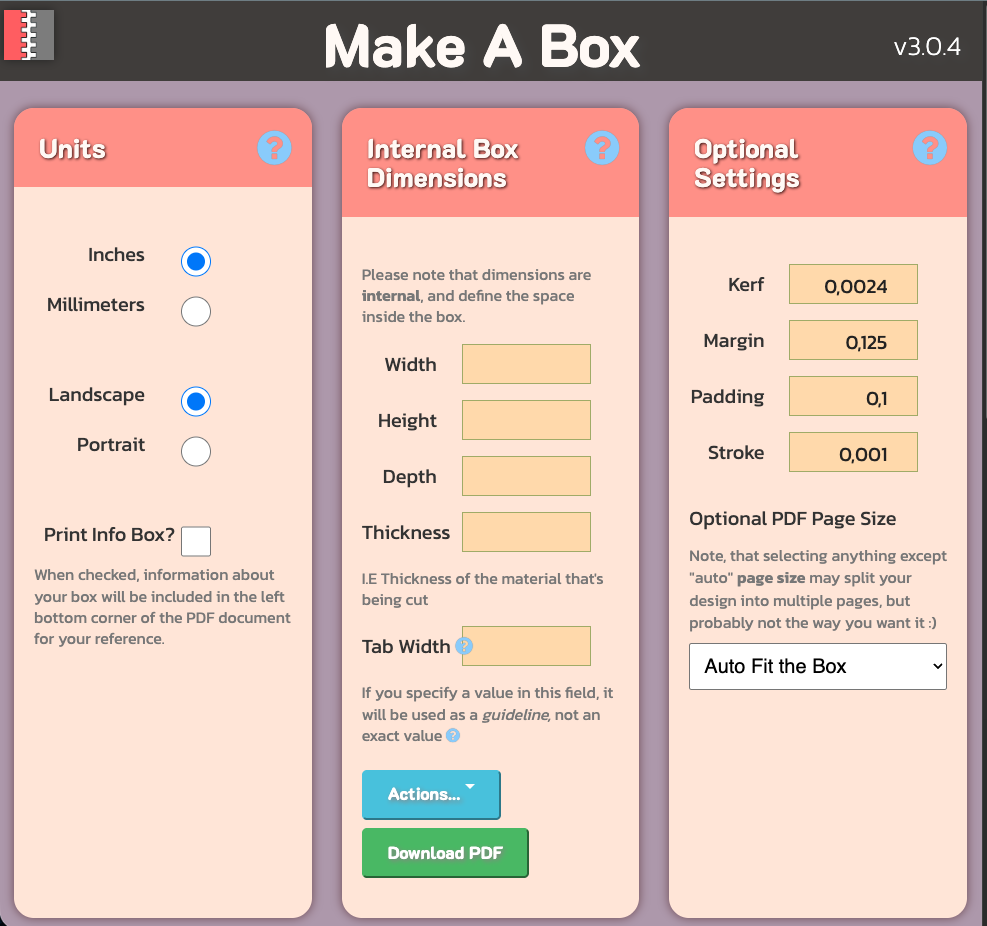 Make a box