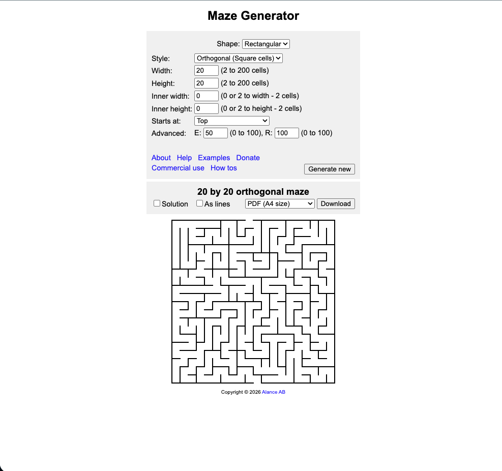 Maze Generator